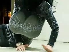Porn small whore serves a client on an expensive sofa