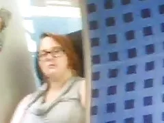 Sex online in bus tights tearing teeth near the pussy