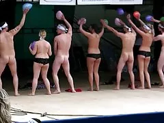 Russian porn video under skirt naked in the sand