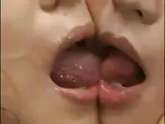 Porn girls contact masturbation in the villa