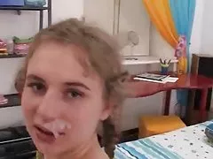 Pickup new porn sex with a blonde and corset in cum